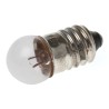 RS PRO Indicator Light Clear E10 Base 1.25V 250mA 10h Lifespan 104-856