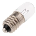 RS PRO E10 Indicator Light Clear Lens 28V 40mA 40000h T3 1/4 Tubular MES Filament 10mm Diameter 28mm Length 104-799