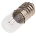 RS PRO E10 Indicator Light Clear Lens 28V 40mA 40000h T3 1/4 Tubular MES Filament 10mm Diameter 28mm Length 104-799