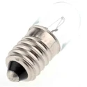 RS PRO Indicator Light E10 Base Clear Lens 12V 250mA 3000h Lifespan 10mm Diameter 28mm Length 104-862