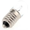 RS PRO Indicator Light E10 Base Clear Lens 12V 250mA 3000h Lifespan 10mm Diameter 28mm Length 104-862