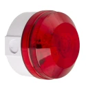 Moflash Industrial LED Beacon Red Flashing Light 85V AC/DC, IP65 LED195-03WH-02