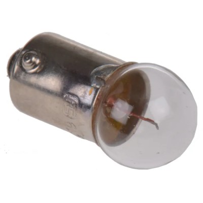 RS PRO BA9S Indicator Light Clear Lens 6.5V 300mA 4000h Lifespan BA9S Model