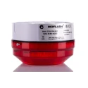 Moflash Industrial Red Beacon LED Bulb 85V AC/DC Flashing Steady Rear Mount IP65 LED195-03WH-SB-02