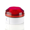 Moflash Industrial Red Flashing LED Beacon 280V AC/DC, Rear and Side Mount, ABS Housing, IP65 LED195-05WH-02