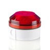 Moflash Industrial Red Flashing LED Beacon 280V AC/DC, Rear and Side Mount, ABS Housing, IP65 LED195-05WH-02