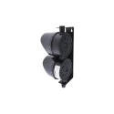 Moflash Industrial Traffic-Light LED Beacon, Red and Green LEDs, 20V AC/DC, Bracket Mount, Model LED-TL-01-02-04