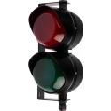 Moflash Industrial LED TL Series Green, Red LED Beacon No Sounder Component 85V Bracket Mount LED-TL-03-02-04