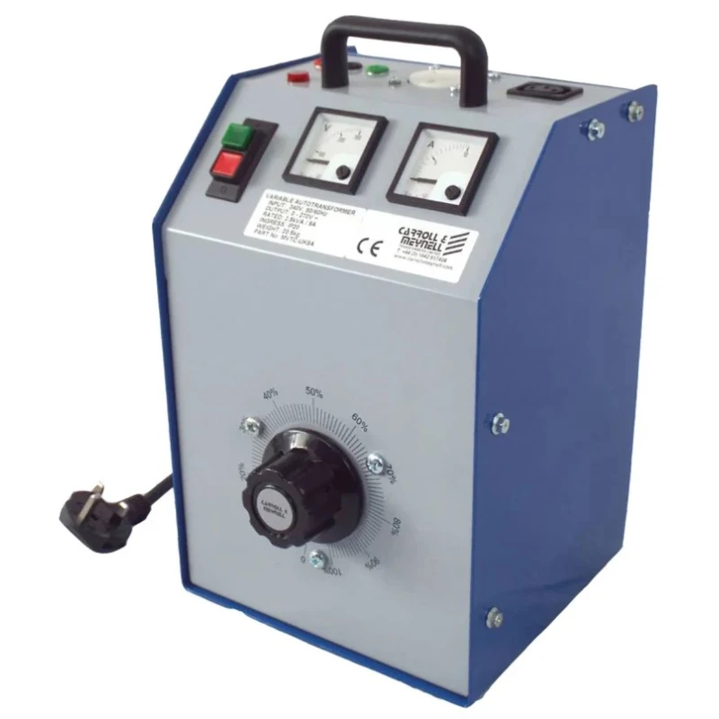 Carroll & Meynell Auto-Transformer, 3 Output, 1 Phase, 1.35 kVA, 240 V MVTC-UK5A
