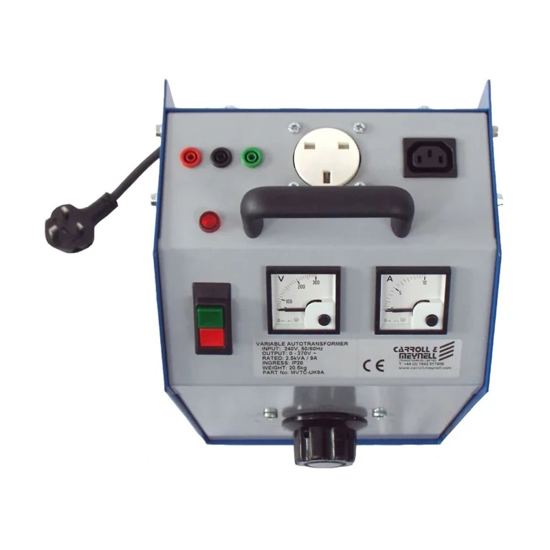 Carroll & Meynell Auto-Transformer 3 Output 1 Phase 2.43 kVA 240 V MVTC-UK9A
