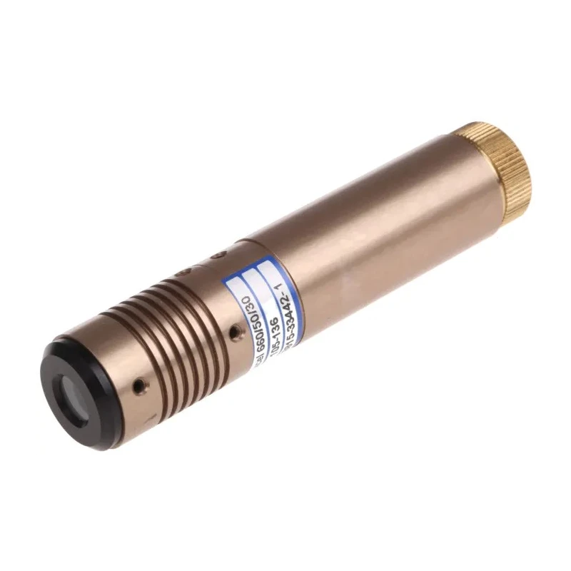Global Laser 660 nm 50 mW Modulating TTL Control Line Pattern Laser Module 3B Class 3.5-5.5V 1445-21-000