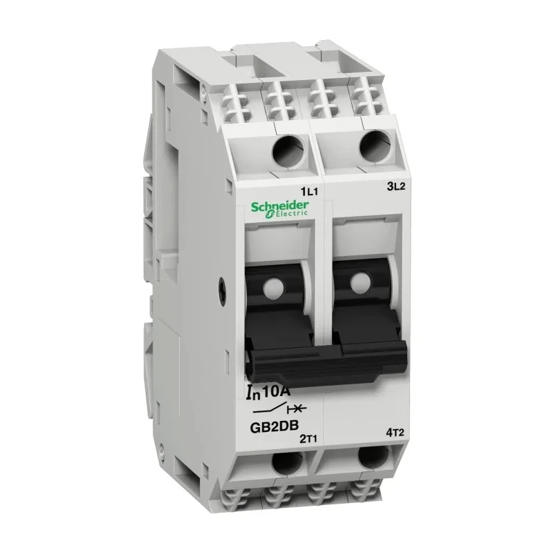 Schneider Electric TeSys GB2 Thermal Circuit Breaker 6A Current Rating 2-Pole DIN Rail Mount GB2DB12