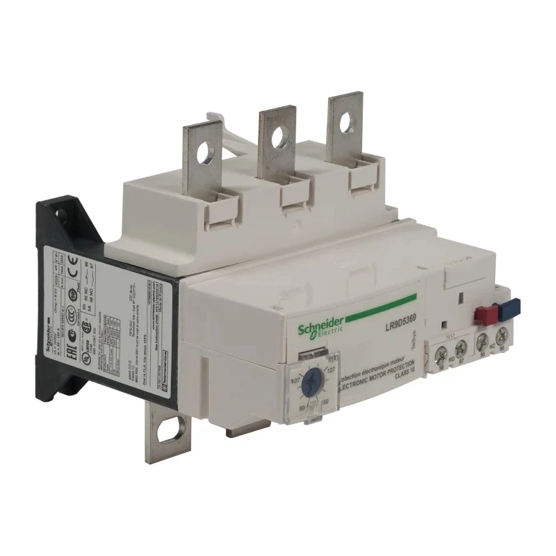 Schneider Electric Overload Relay 1 NO/1 NC 150A, 90A FLC, 105A Contact Rating, 59 kW Power, 24V DC LR9D