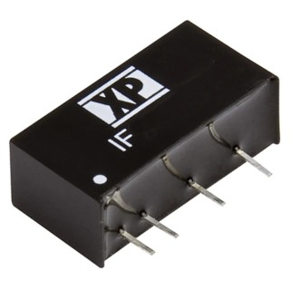 XP Power 5V DC 200mA 1W Isolated DC-DC Converter Through Hole SIP Package IF2405S