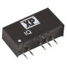 XP Power IQ Series Isolated DC/DC Converter Dual Output 5V and -5V 200mA 1W SIP Through Hole IQ0505S