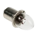 RS PRO Indicator Light Clear Incandescent Lamp 4.8V 750mA P13.5s Base 11.3mm Diameter 29mm Length 104-935