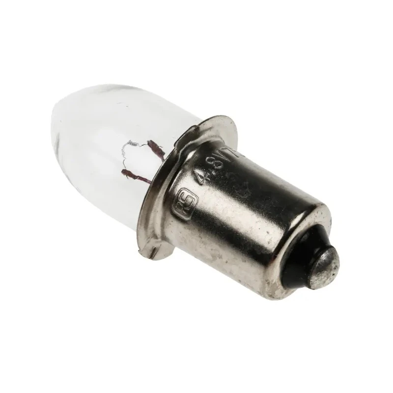 RS PRO Indicator Light Clear Incandescent Lamp 4.8V 750mA P13.5s Base 11.3mm Diameter 29mm Length 104-935