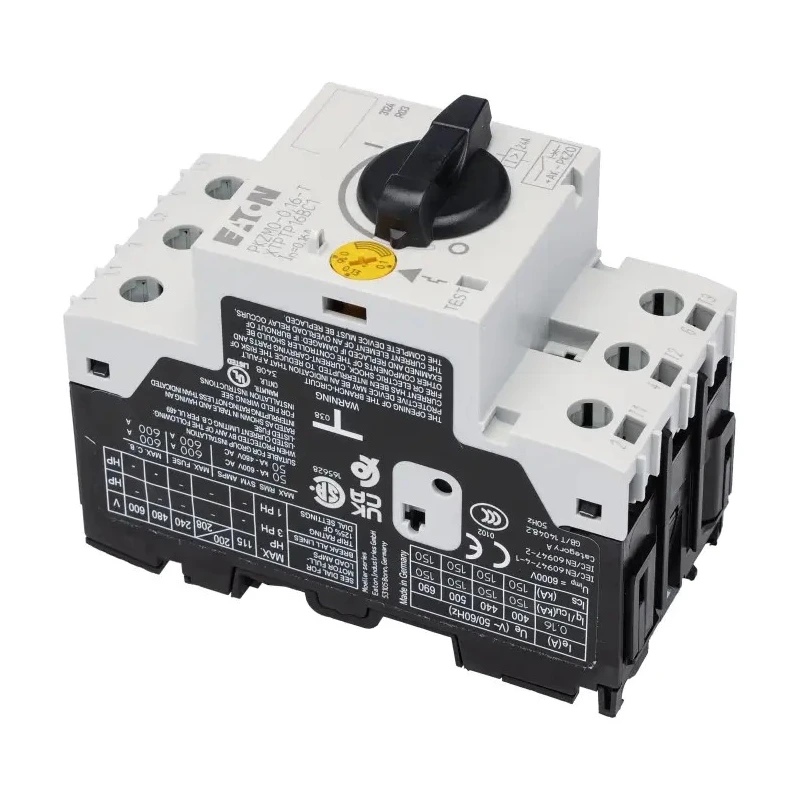 Eaton Motor Protection Circuit Breaker PKZM 0 Series, 100mA & 160mA Current Rating, 690V AC, IP20/IP00 088907 PKZM0-0,16-T