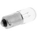 RS PRO BA9S Indicator Light Clear 28V 170mA T3 1/4 Lamp 1500h Lifespan BA9S