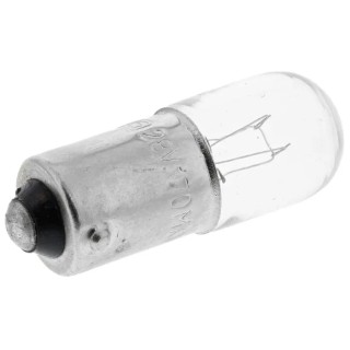 RS PRO BA9S Indicator Light Clear 28V 170mA T3 1/4 Lamp 1500h Lifespan BA9S