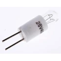 RS PRO T1 1/4 Bi-Pin Indicator Lamp Clear Lens 28V 40mA 1000h 104-985