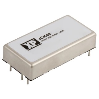 XP Power Isolated DC-DC Converter 12V DC 3.33A 36V DC Input 18V Input 40W Through Hole DIP Package JCK4024S12