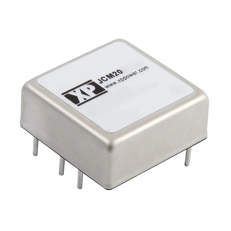 XP Power Isolated 20W Dual Output DC/DC Converter, 15 V and -15 V, 667 mA Output Current, 18V/9V Input Voltage TH JCM2012D15