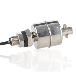 RS PRO Stainless Steel Vertical Float Switch 300 mm Cable Direct Load 300 V ac/dc Max 312-7164