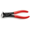 Knipex 160mm Cutter for Medium Hard Wire with Polyvinyl Chloride Handle and High Grade Special Tool Steel Jaw 68 01 160