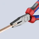 Knipex Flat Nose Plier Short 160mm Overall, 30mm Jaw 20 02 160