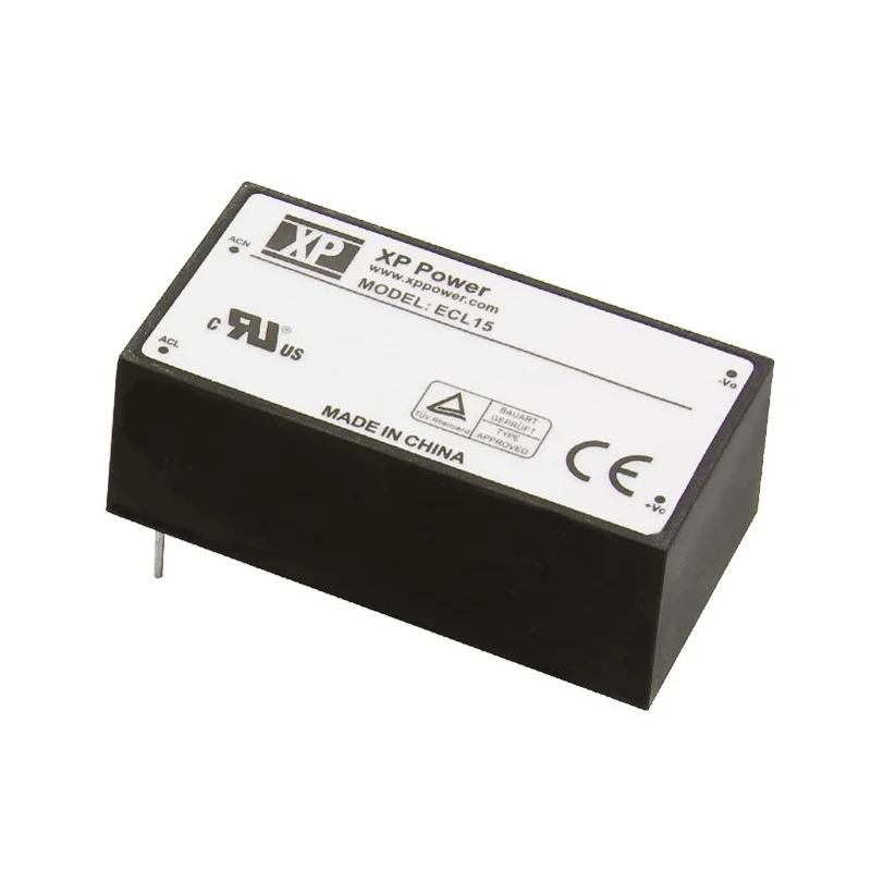 XP Power Switching Power Supply 12V DC 15W 1.25A PCB Mount ECL15US12-E