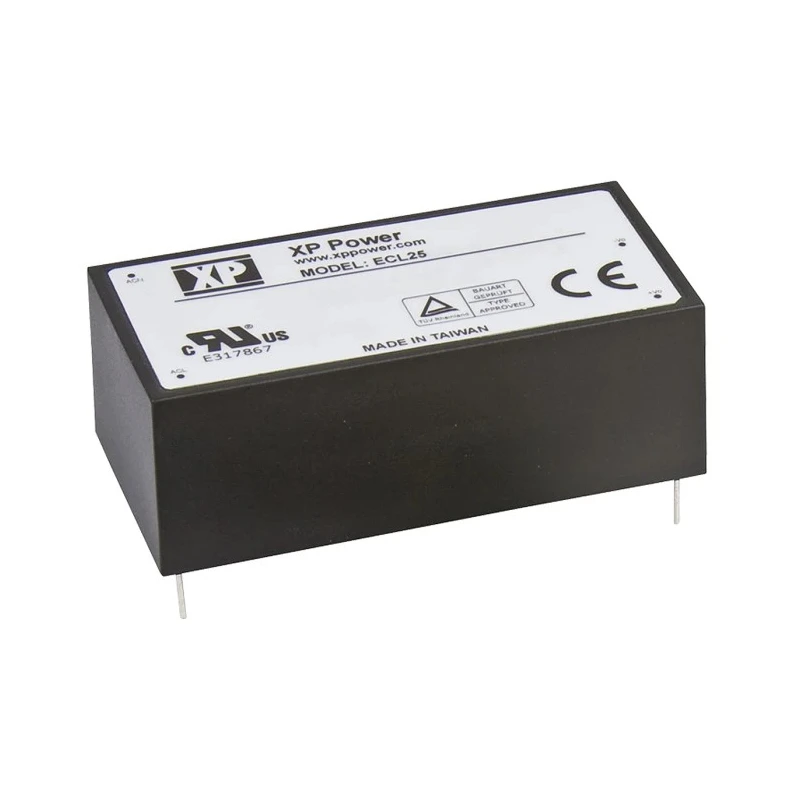 XP Power Switching Power Supply 5V DC, 25W, 85-264V AC Input, PCB Mount ECL25US05-E