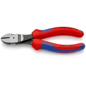 Knipex Side Cutter Diagonal Bevel 160mm High Transmission Ratio 3.1mm Cutting Capacity 74 02 160