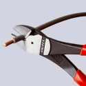 Knipex Side Cutter Diagonal Bevel 160mm High Transmission Ratio 3.1mm Cutting Capacity 74 02 160
