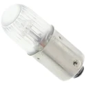 RS PRO Clear Indicator Lamp, 120V, BA9 Base 106-408