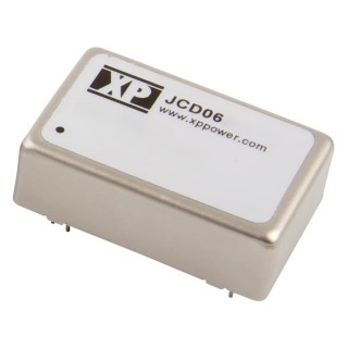 XP Power Isolated DC/DC Converter 9V dc, 666 mA, 18V dc Max Input, 6W Output, Through Hole, DIP Package, JCD0612S09