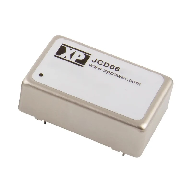XP Power Isolated DC/DC Converter JCD0612S24, 24V DC Output, 250mA, 6W, Through Hole, -40°C to 100°C