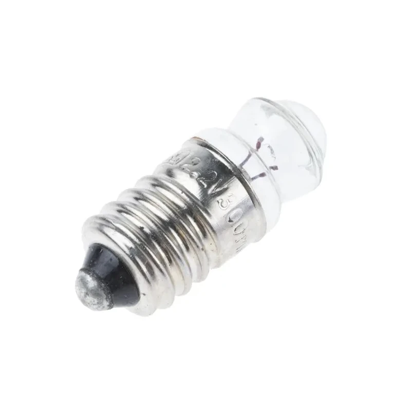 RS PRO Indicator Light Clear 2.2V 300mA 18h Lifespan E10 Near-Far Brilliant MES Lens Design 106-290