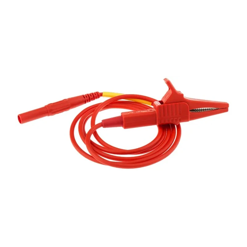 Staubli Connector Test Lead 15A, 1000V AC, Red, 1 m Lead Length 20886-1