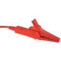 Staubli Connector Test Lead 15A, 1000V AC, Red, 1 m Lead Length 20886-1