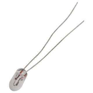 RS PRO Incandescent Indicator Light Clear Lens 5V 60mA T-1 (3mm) Wire-Ended Filament Lamp 106-464