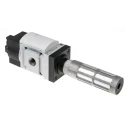 Festo Electric Pneumatic Dump Valve 1/2 in Port Size, 10 bar Pressure, Aluminium Body, MS6-SV-1/2-C-10V24-S