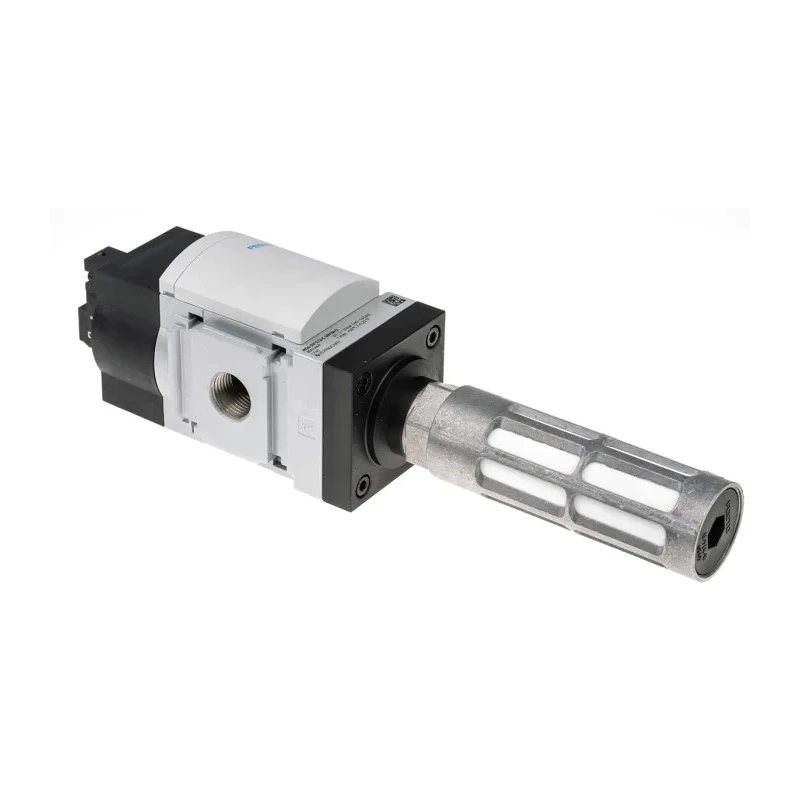 Festo Electric Pneumatic Dump Valve 1/2 in Port Size, 10 bar Pressure, Aluminium Body, MS6-SV-1/2-C-10V24-S