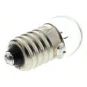 RS PRO E10 Indicator Light Clear 1.25V 200mA 10h Lifespan 106-329
