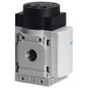 Festo Pneumatic Solenoid Valve Pilot/Spring G 1/2 in Port Size, 18 bar Pressure, Aluminium Body MS6-DL-1/2