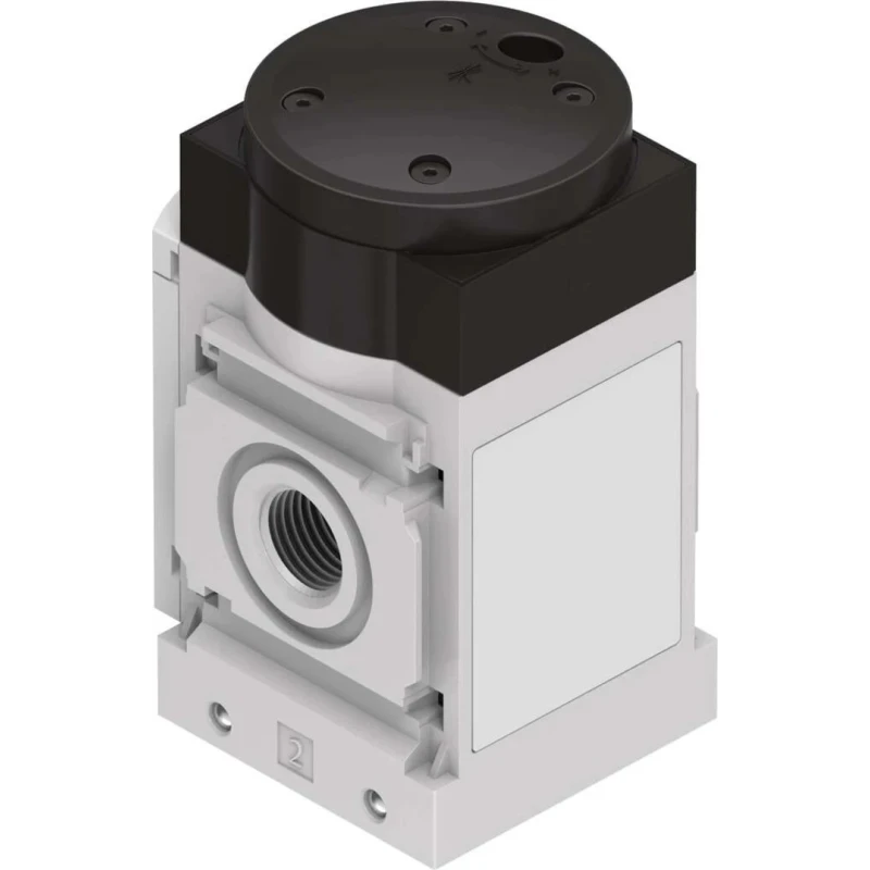 Festo Pneumatic Solenoid Valve Pilot/Spring G 1/2 in Port Size, 18 bar Pressure, Aluminium Body MS6-DL-1/2