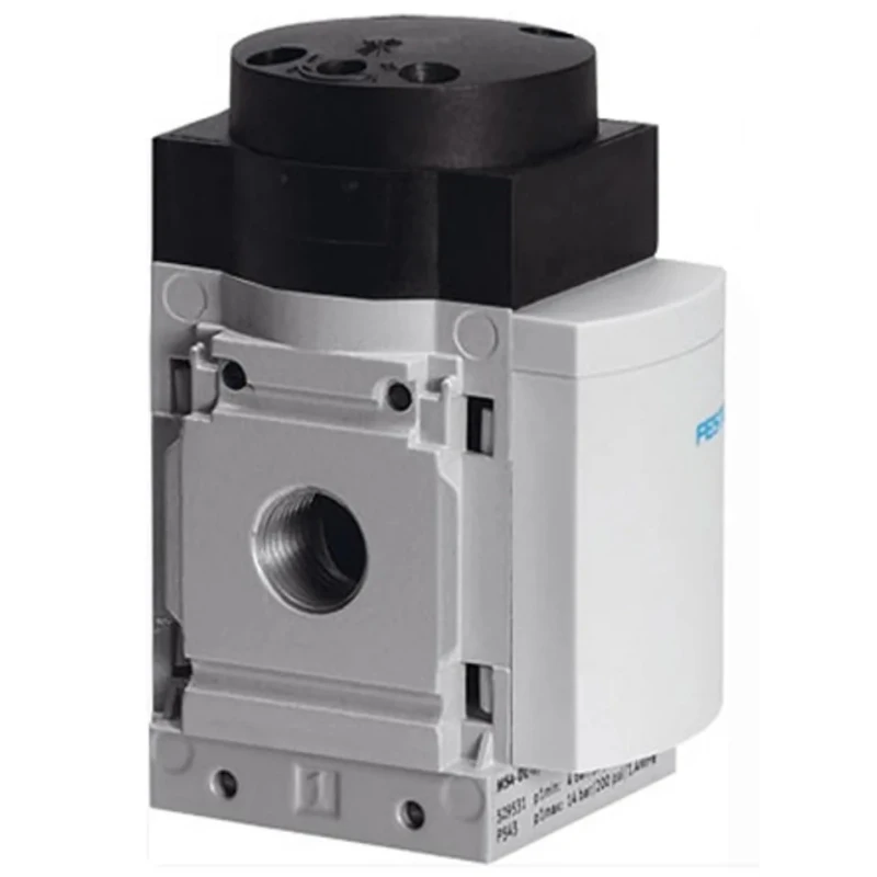Festo Pneumatic Solenoid Valve Pilot/Spring G MS4 Series 1/4 in Port Size, 14 bar Pressure, 2000 L/min Flow Rate MS4-DL-1/4