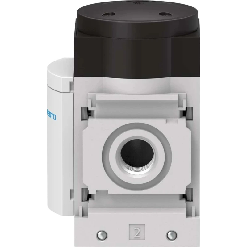 Festo Pneumatic Solenoid Valve Pilot/Spring G 1/2 in Port Size, 18 bar Pressure, Aluminium Body MS6-DL-1/2
