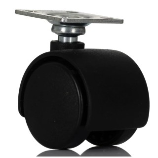 RS PRO Swivel Castor Wheel, Nylon, 30 mm Diameter, 30 kg Load Capacity, Ball Bearing Hub 313-2576