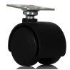 RS PRO Swivel Castor Wheel, Nylon, 30 mm Diameter, 30 kg Load Capacity, Ball Bearing Hub 313-2576